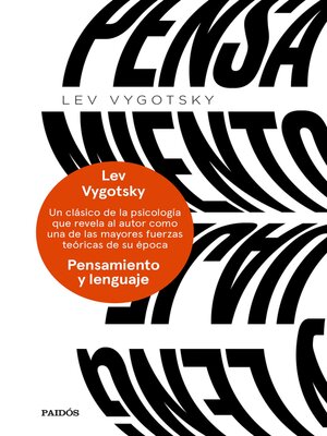 cover image of Pensamiento y lenguaje